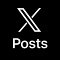 Posts on X logo